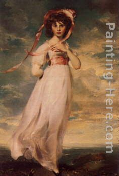 Pinkie (Sarah Barrett Moulton) painting - Sir Thomas Lawrence Pinkie (Sarah Barrett Moulton) art painting